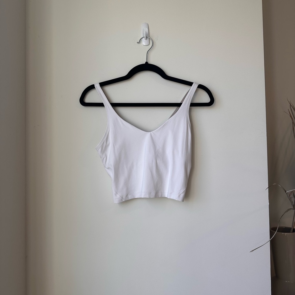 Lululemon Align Tank Top in White size 8